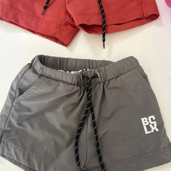 Bayco Kids' Swim Trunks - Red and Gray - Picture 2 of 8